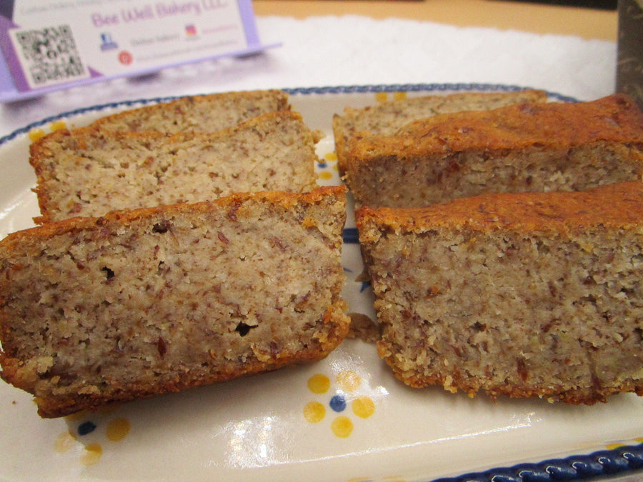 High Protein Banana Bread, Sugar Free, Gluten Free, Dairy Free, Vegan, Low Carb, Grain Free, Fitness Breakfast, Memorial Day Brunch, Low Fat