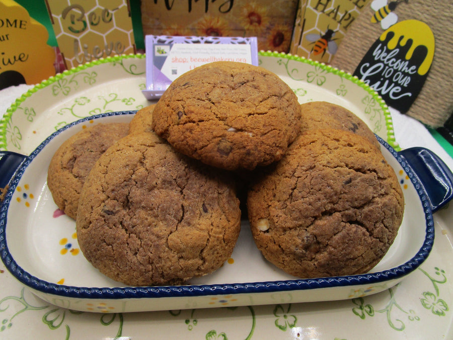 High Protein Cookie, Smores, Vegan, Gluten Free, Dairy Free, Egg Free, Sugar Free, Sports Nutrition food, Fitness Gift, back to school snack
