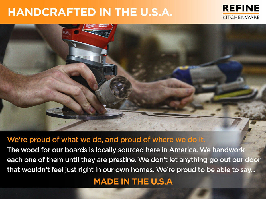 Custom Logo Cutting Board, Company Logo Cutting Board, Logo Engraved Cutting Board Made in the USA