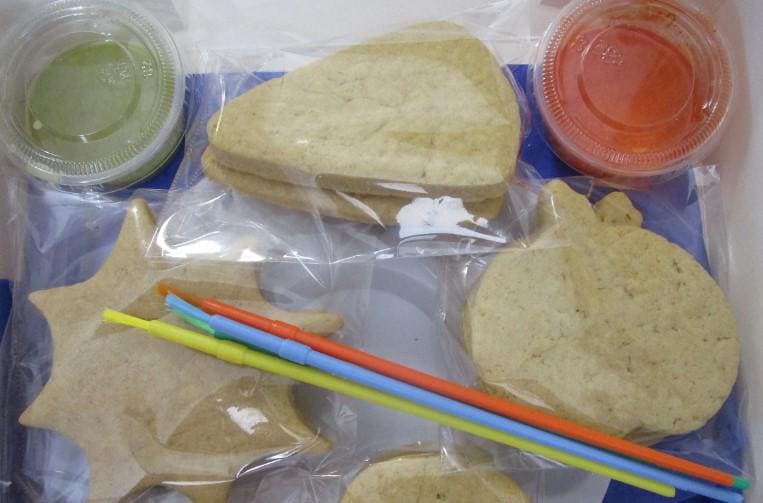 Gluten Free Cookie Kit, Halloween, Dairy Free, Egg Free, School Safe, Peanut Free, Pumpkin, Trick or Treat, Candy Corn, Cat, Kids Party Pack