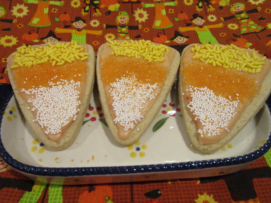 Gluten Free Sugar Cookies, Candy Corn, Vegan, Dairy Free, Egg Free, Halloween Party, Healthy Snacks, Thanksgiving Gifts, Kids Party Favors