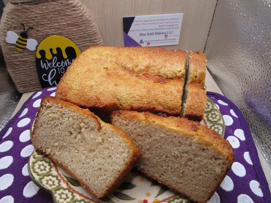 Gluten Free SCD Bread, Grain Free, Dairy Free, Specific Carbohydrate, Low Carb, KETO, Paleo, Yeast Free, Peanut Free, Sugar Free, Soy Free