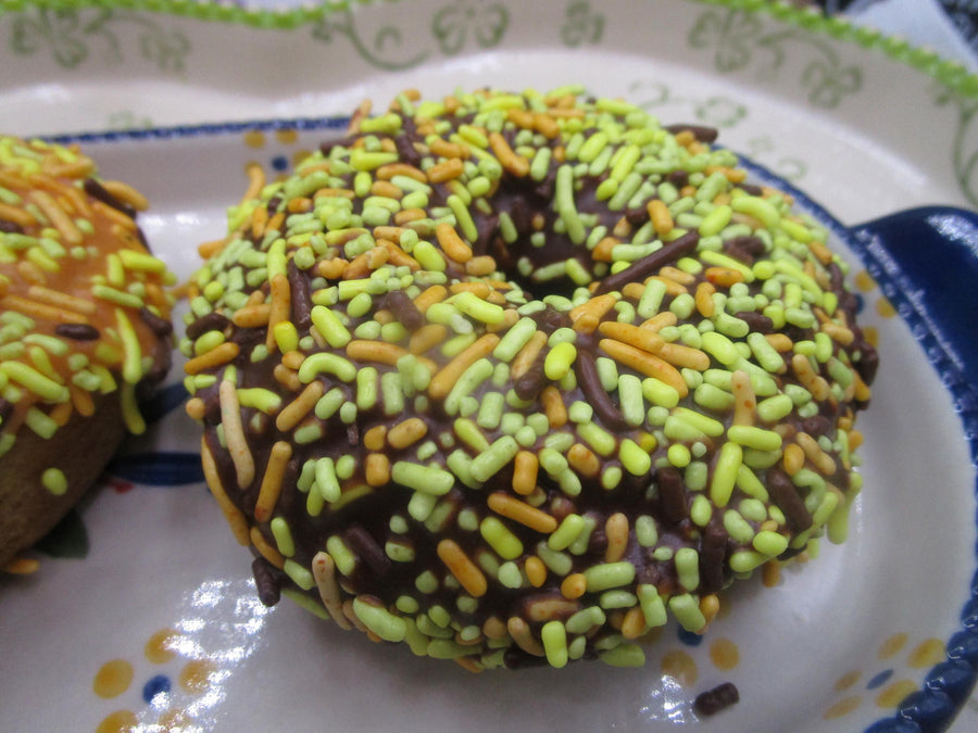 Gluten Free Donuts, Egg Free, Dairy Free, Vanilla, Chocolate, Natural Sprinkle, Vegan, Birthday, Thanksgiving, New Years 2025, Christmas