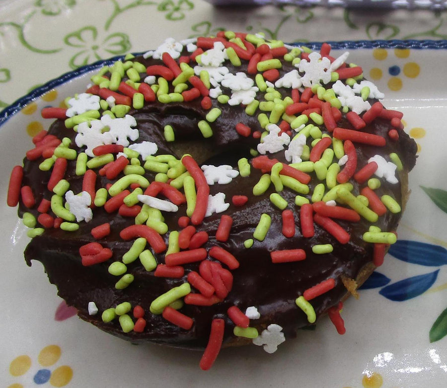 Gluten Free Donuts, Egg Free, Dairy Free, Vanilla, Chocolate, Natural Sprinkle, Vegan, Birthday, Thanksgiving, New Years 2025, Christmas
