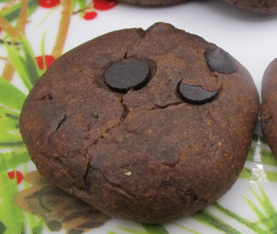 AIP Paleo Tiger Nut Cookies, Carob Peppermint, Gluten Free, Dairy Free, Egg Free, Grain Free, Autoimmune Protocol, Easter Gift, Soft Baked