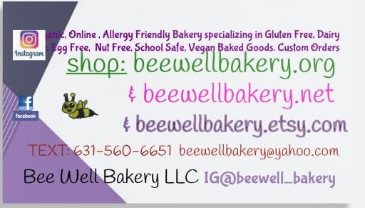 Gluten Free Muffins, Dairy Free, Egg Free, Vegan, Nut Free, Soy Free, Peanut Free, Reduced Fat, Low Sugar, Valentine's Day, Birthday Gifts