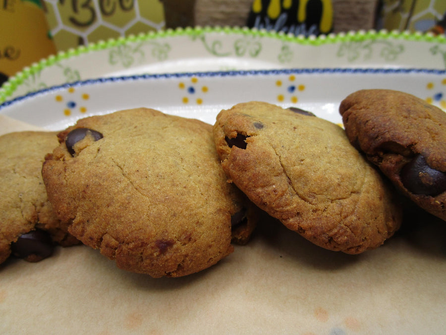 Gluten Free Protein Chocolate Chip Cookies, Sugar Free, Dairy Free, Vegan, Coconut Free, Fitness Snack, Office friendly, School Safe, July 4
