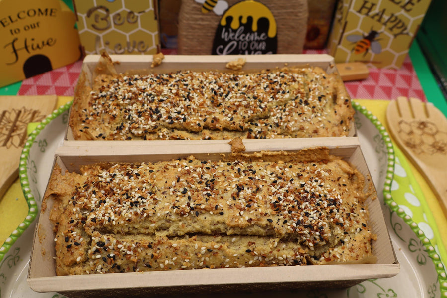 Gluten Free KETO Bread, Grain Free, Dairy Free, Low Carb, No Sugar, Yeast Free, Coconut Free, Preservative Free, Savory, Everything, Fitness