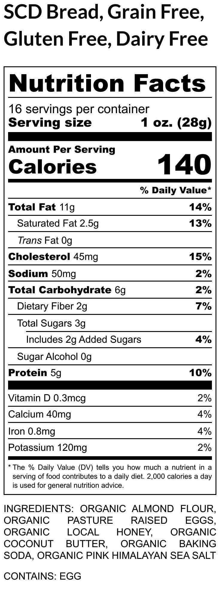 SCD Bread, Specific Carbohydrate Plan, Gluten Free, Dairy Free, Paleo, Grain Free, Yeast Free, Peanut Free, Low Carb Protein Snack, KETO