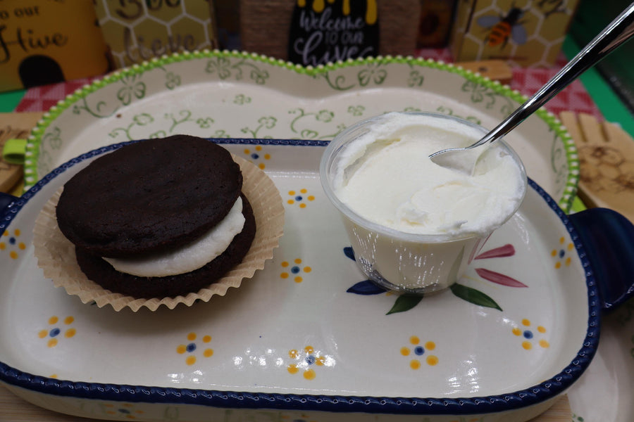 Gluten-Free Chocolate Whoopie Pies, Allergy-Friendly Moon Pies, Dairy Free, Vegan, Nut Free, Oat Free, Marshmallow Devil's Food Cake, Fruity