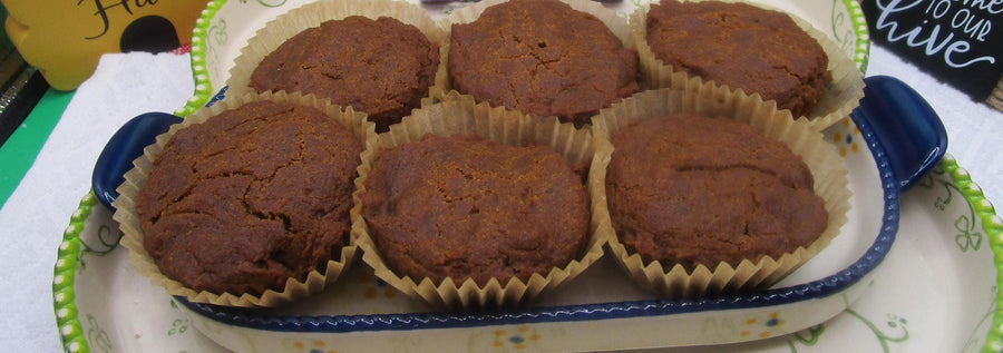 Gluten Free Pumpkin Bread or Muffins, Dairy Free, Vegan, Egg Free, Nut Free, Easter Brunch, Low fat Snacks, Birthday Gifts, Wellness Brunch
