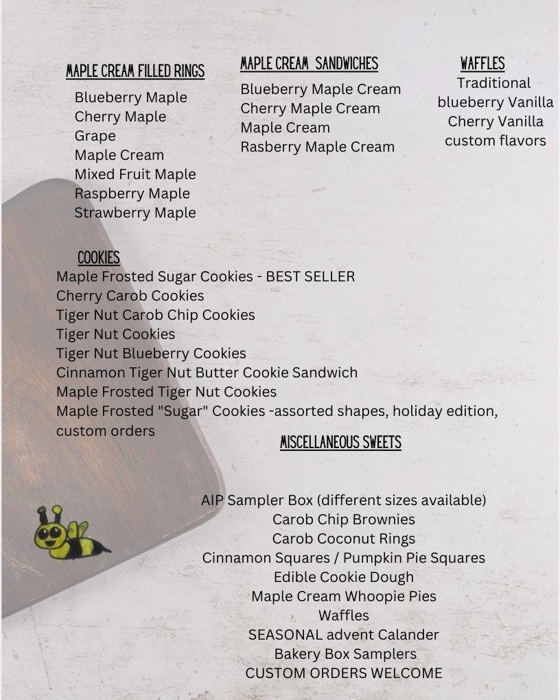 Mother's Day Gift, Bakery Box, Gluten Free, Dairy Free, Egg Free, Vegan, Nut Free, Keto, AIP Paleo, Healthy Snacks, Cookies, Brownies, Cakes