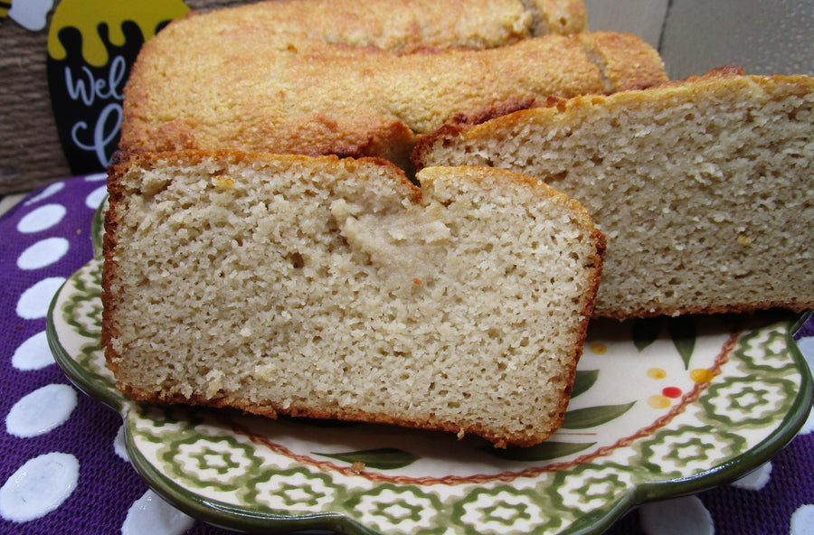 Grain Free SCD Pound Cake, Gluten Free, Dairy Free, Specific Carbohydrate, Low Carb, Coconut Free, KETO, Paleo, Low Sugar Clean Eating Snack