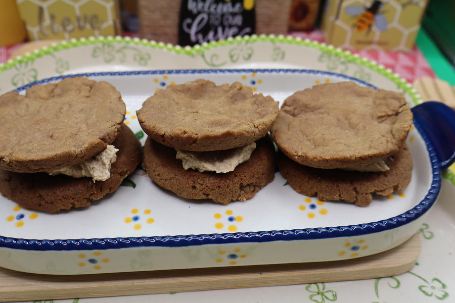 AIP Paleo Whoopie Pies, Maple Cream, Gluten Free, Grain Free, Dairy Free, Egg Free, Vegan, Date Sugar, Nut Free, Autoimmune Protocol Snack
