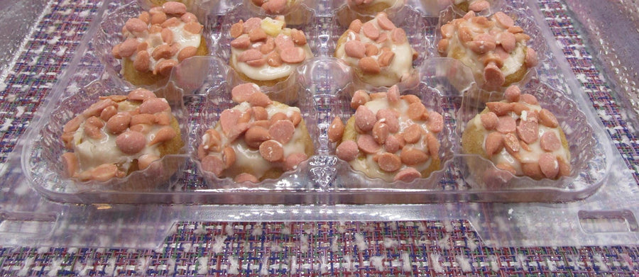 Gluten Free Mini Donut Rings, Salted Caramel, Dairy Free, Egg Free, Vegan, Nut Free, Sweet & Salty Snack, Birthday Dessert, Allergy Friendly