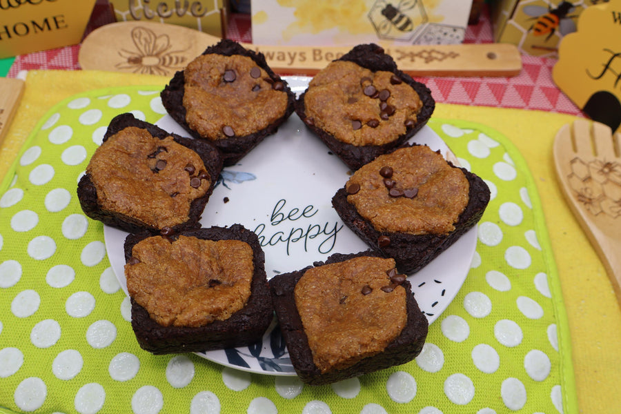 Gluten Free Brookie Brownies, Dairy Free, Egg Free, Vegan, Nut Free, Soy Free, Birthday Gifts, Dessert Bars, Graduation Dessert, July 4th
