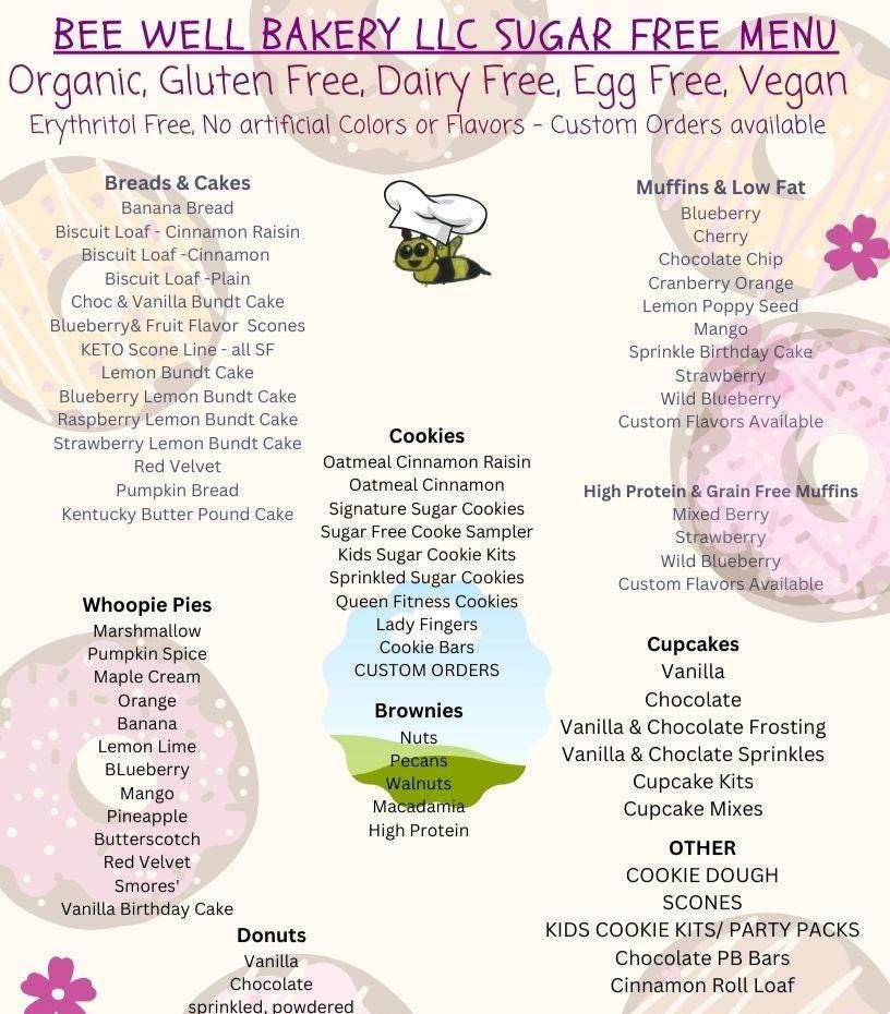 Gluten Free Protein Chocolate Chip Cookies, Sugar Free, Dairy Free, Vegan, Coconut Free, Fitness Snack, Office friendly, School Safe, July 4