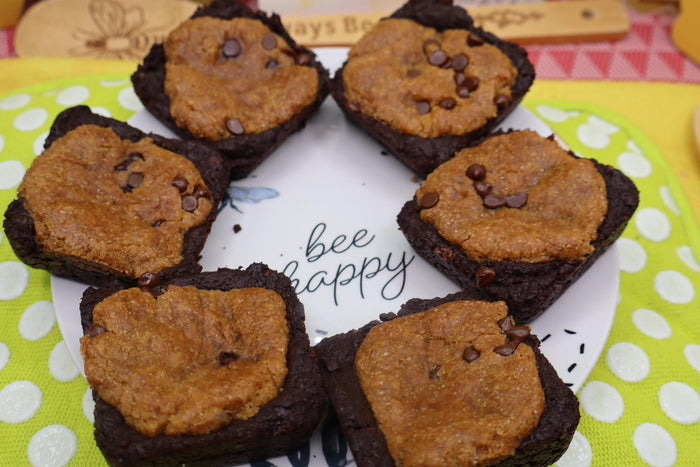 Gluten Free Brookie Brownies, Dairy Free, Egg Free, Vegan, Nut Free, Soy Free, Birthday Gifts, Dessert Bars, Graduation Dessert, July 4th