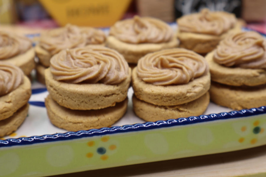 AIP Paleo Maple Frosted Cookie Sandwich, Vegan, Grain Free, Gluten Free, Egg Free, Nut free, Dairy Free, Autoimmune Protocol, Low Histamine