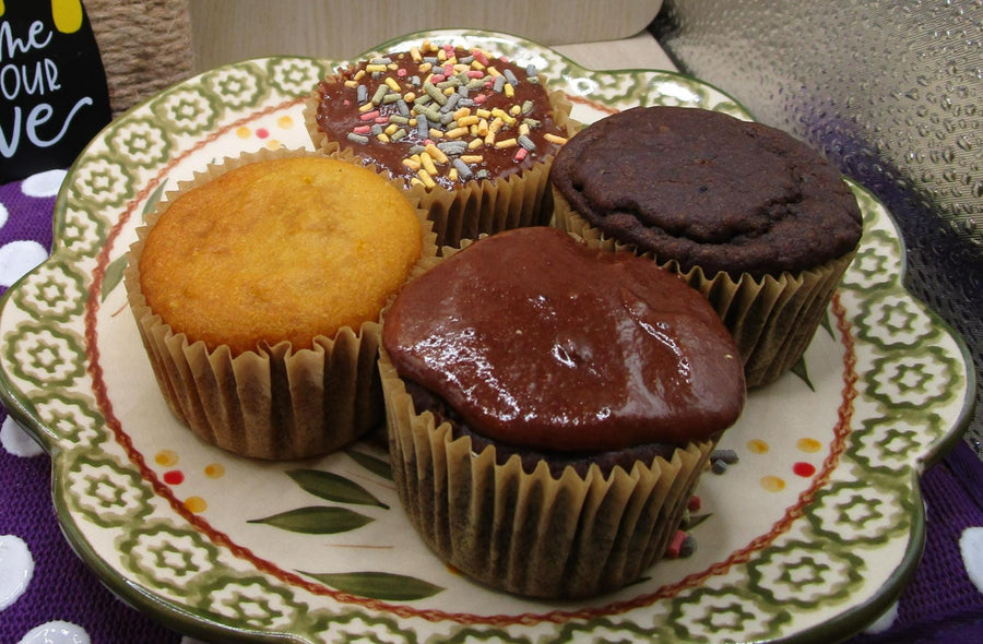 Sugar Free Cupcakes, Gluten Free, Dairy Free, Vegan, Egg Free, Nut Free, Birthday Gifts, Erythritol Free, Allulose, Low calorie Desserts