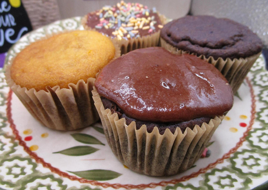 Sugar Free Cupcakes, Gluten Free, Dairy Free, Vegan, Egg Free, Nut Free, Birthday Gifts, Erythritol Free, Allulose, Low calorie Desserts