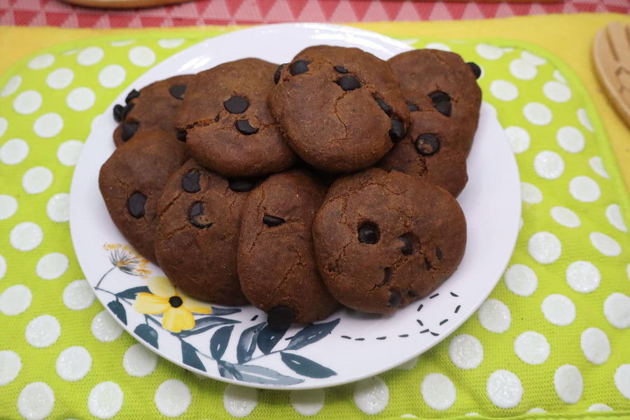 AIP Paleo Tiger Nut Carob Chip Cookies, Gluten Free, Grain Free, Dairy Free, Egg Free, Autoimmune Protocol, Wellness Gift, Low FODMAP snack