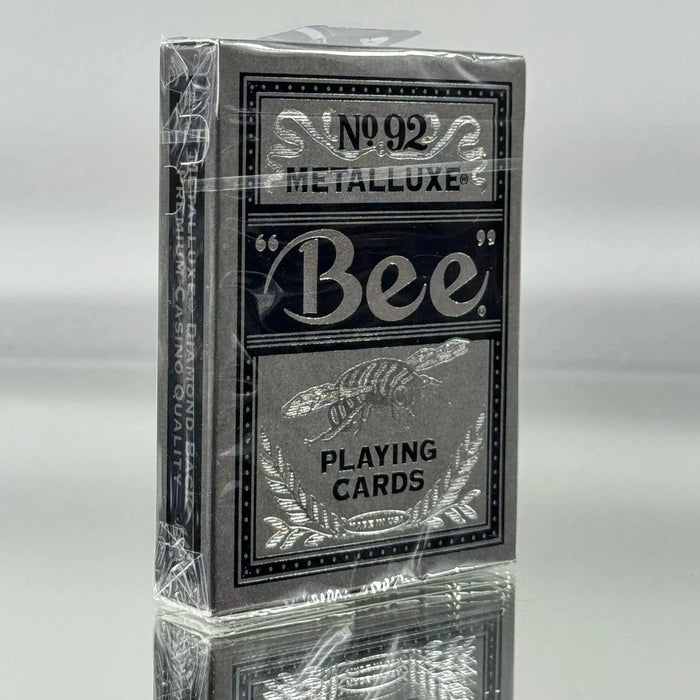 Bee Silver Metalluxe Playing Cards – Limited Edition (2,800 Decks)