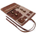 Leather and Canvas Tech Roll - Lifetime Leather Co