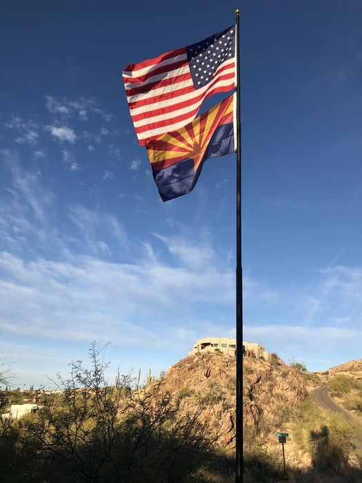 Nylon American Flag — Fade-Resistant Made in USA