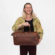 Luxury Leather Duffel Bag - Lifetime Leather Co