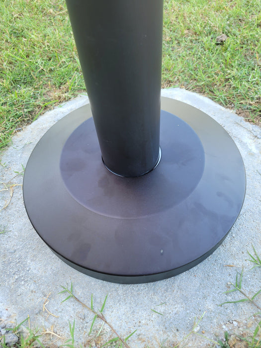 Black Bronze Forged Aerospace Grade Anodized Aluminum Flash Collar - Flagpole Base Cover