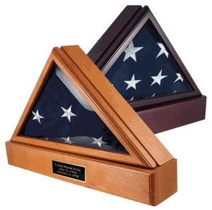 Veteran Flag Display Case, Veteran Flag Cases-solid Case