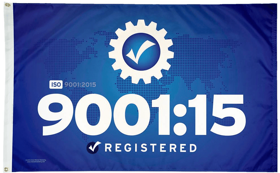 ISO 9001:15 Flag