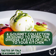 Italian Seasoning Gift Set - Tastes of Italy - Artisanal Spice Blends Six Pack Collections & Gift Sets Gustus Vitae
