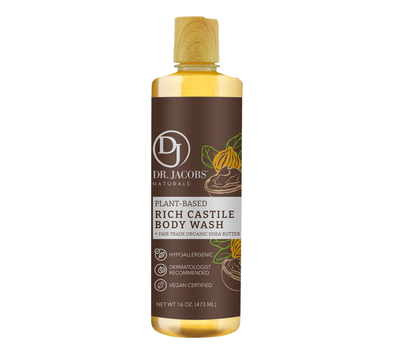 Shea Butter Castile Body Wash by Dr. Jacobs Naturals