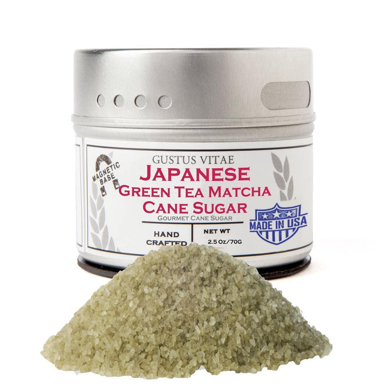 Japanese Green Tea Matcha Cane Sugar Gourmet Cane Sugar vendor-unknown