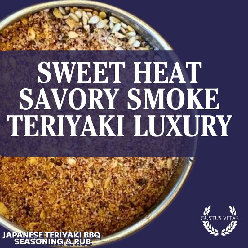 Japanese Teriyaki BBQ Seasoning & Rub Bougie BBQ Gustus Vitae