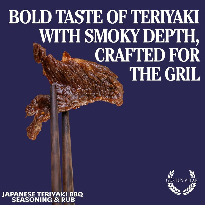 Japanese Teriyaki BBQ Seasoning & Rub Bougie BBQ Gustus Vitae