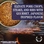 Japanese Teriyaki BBQ Seasoning & Rub Bougie BBQ Gustus Vitae