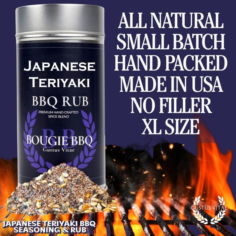 Japanese Teriyaki BBQ Seasoning & Rub Bougie BBQ Gustus Vitae