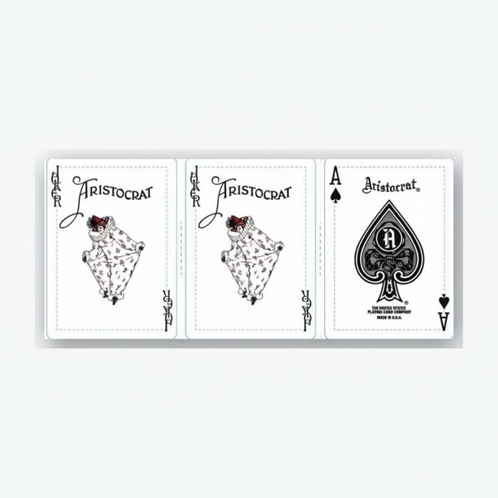Aristocrat 727 Currency Green 110th Anniversary Playing Cards