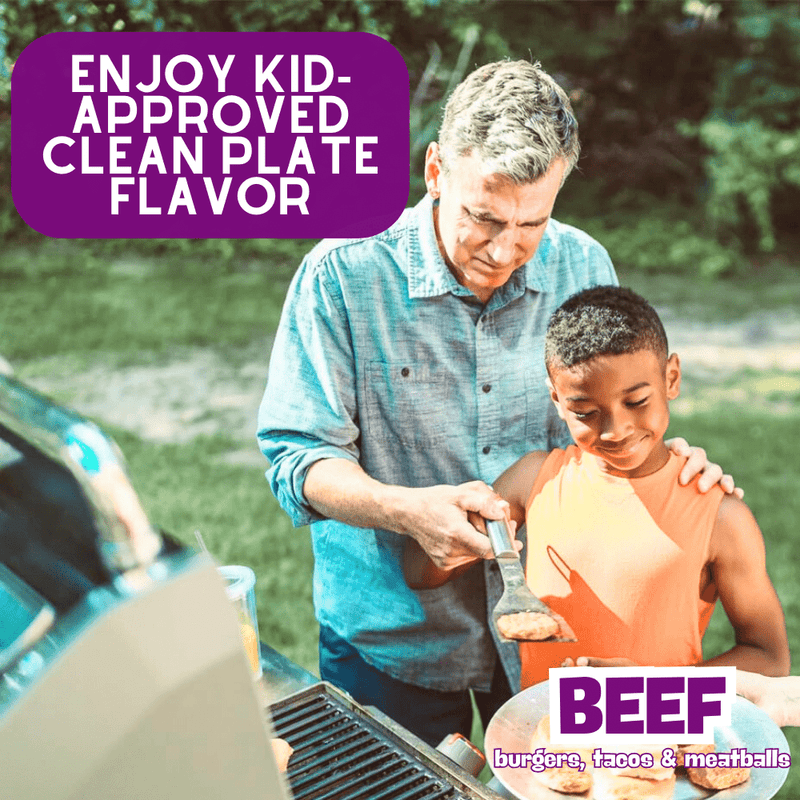 Kid’s Menu: Beef: Burgers, Tacos & Meatballs Seasoning Gourmet Seasonings Gustus Vitae