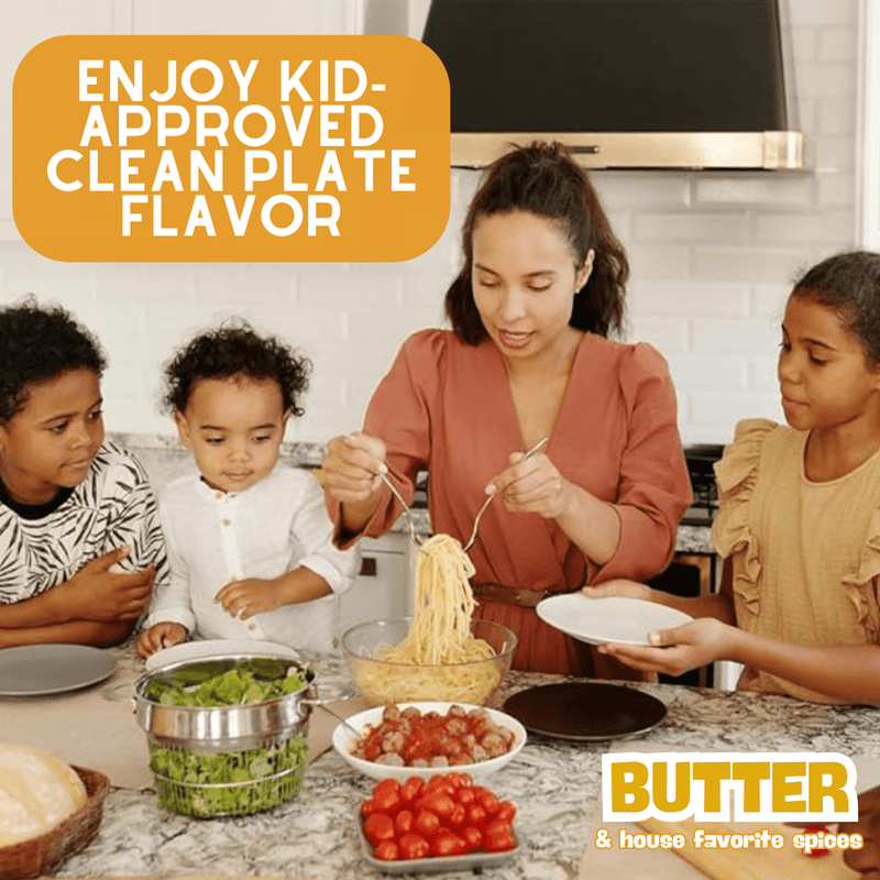 Kid’s Menu: Butter: And House Favorite Spices Gourmet Seasonings Gustus Vitae
