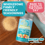 Kid’s Menu: Instant Dip: Dairy-Free Sauce & Dressing Mix Gourmet Seasonings Gustus Vitae