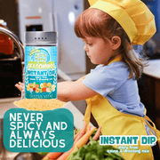 Kid’s Menu: Instant Dip: Dairy-Free Sauce & Dressing Mix Gourmet Seasonings Gustus Vitae