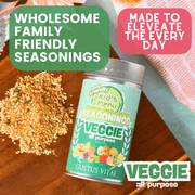 Kid’s Menu: Veggie: All Purpose Seasoning Gourmet Seasonings Gustus Vitae