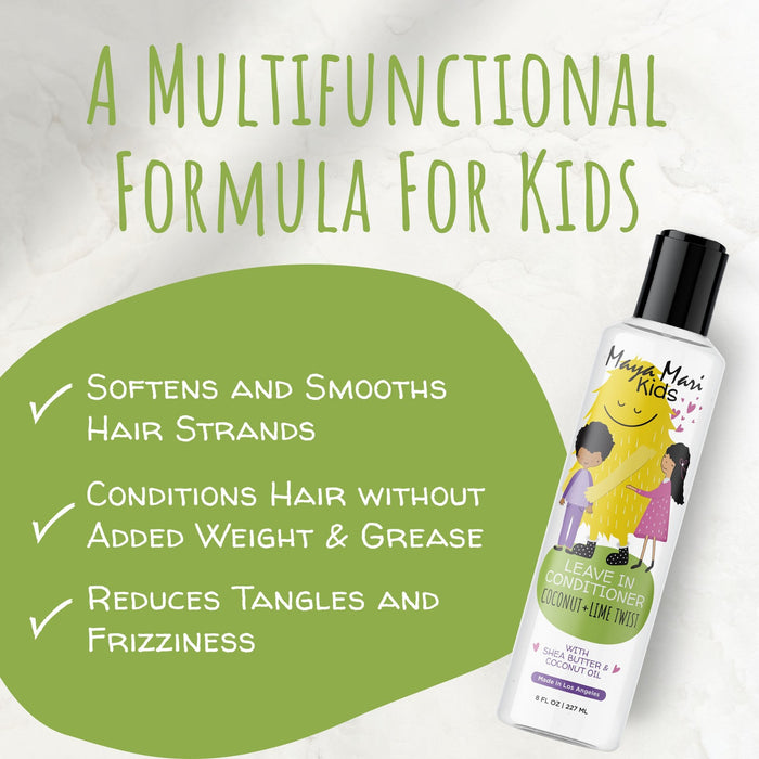 Kids with Curls and Coils Essential Kit 2-Piece Set - Leave-In Conditioner and Curl Cream Hair Care Los Angeles Brands 