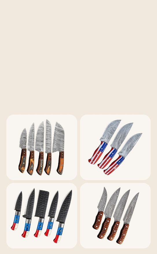 Superior Craftsmanship, One-of-a-Kind Knife Sets