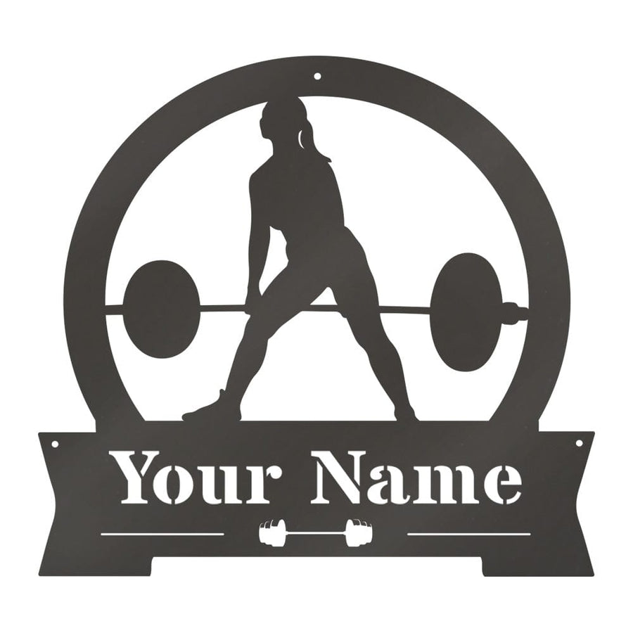 Ladies Deadlift Gym Monogram