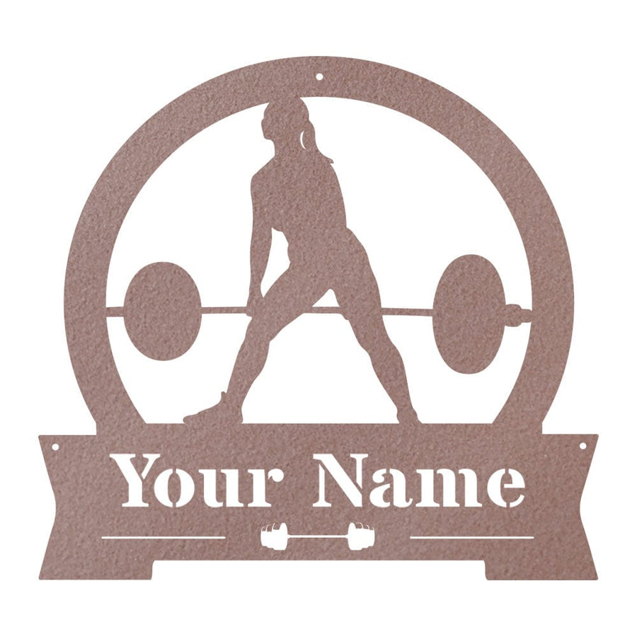 Ladies Deadlift Gym Monogram